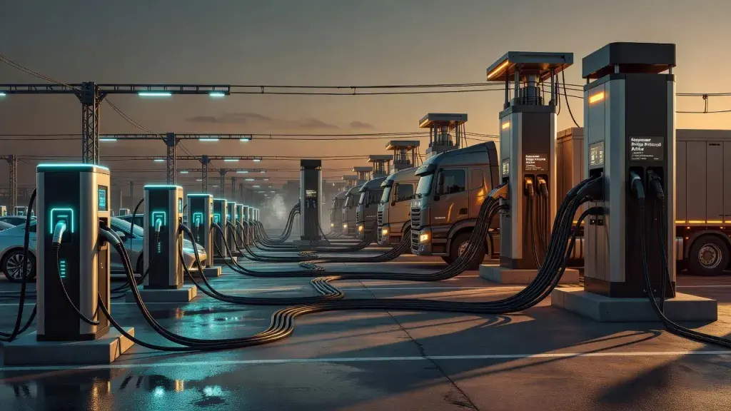 Kempower Charger Bridges Cars and Trucks on One Site